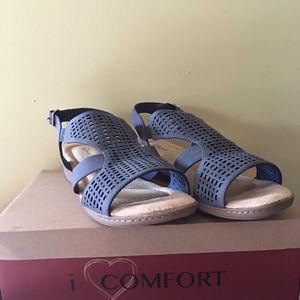 I comfort sandals new in box size 11
